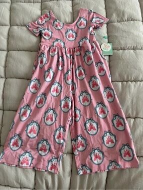 Gigi and Max Princess Castle Romper